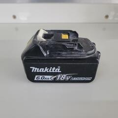 【工具】Makita　マキタ　18V　6.0Ah　バッテリー　中...