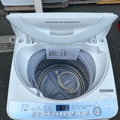 ▼値下げ▼洗濯機 シャープ ES-T711 2019年 7kg せんたくき 家事家電【安心の3ヶ月保証★送料に設置込】💳自社配送時🌟代引き可💳※現金、クレジット、スマホ決済対応※