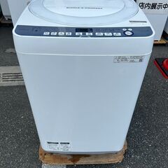 洗濯機 シャープ ES-T711 2019年 7kg せんたくき...