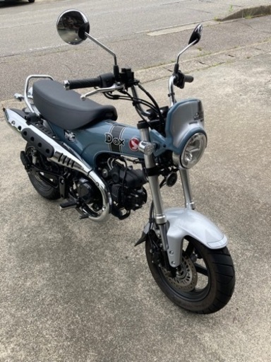 ダックス125 ブルー