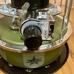 【美中古】ニューアルパカストーブ　オリーブ　ケース付