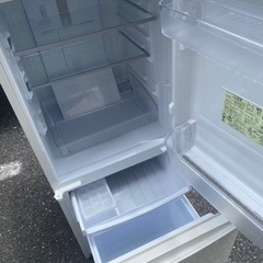 北九州市内配送可能　 シャープ 137L 2ドアノンフロン冷蔵庫 keyword キーワードホワイト SJ14E6KW 