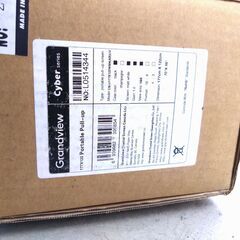 【展示品・外箱傷みあり・使用感無し】キクチ アスペクトフリー 80インチ モバイルプロジェクタースクリーン GUP-80AFW