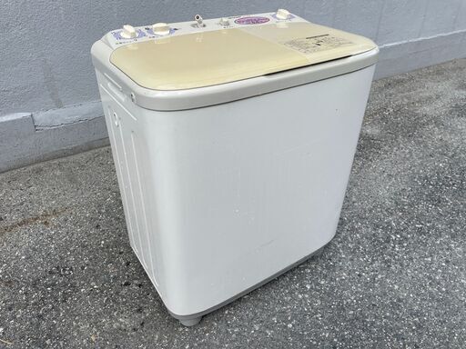 ★動作〇 清掃済 保証有★ 洗濯機 SHARP ES-56GS 5.6kg 二層式 二層式洗濯機
