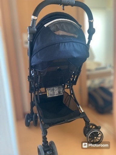 ★美品 ★Combi/コンビ ベビーカー スゴカル4キャス compact HH 付属品完備 手洗い済