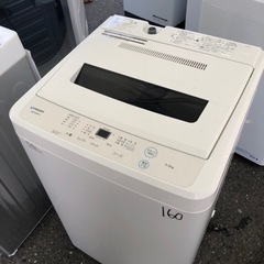 １６０　北九州市内配送設置無料✨🌈　2020年式 洗濯機 全自動洗濯機 5.5kg 一人暮らし マクスゼン 風乾燥 槽洗浄 凍結防止 チャイルドロック ホワイトMAXZEN 　