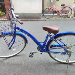 手渡しのみ、中古自転車、12,400円、27インチ、外装6段変速の中古