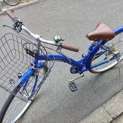 手渡しのみ、中古自転車、12,400円、27インチ、外装6段変速の中古