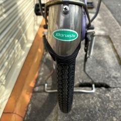丸石　ママチャリ　24インチ　オートライト　低床設計