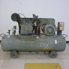 桐生店【現状品】j6-21 日立 エアコンプレッサー 3.7P-9.5VA5 50Hz 桐生店【現状品】j6-21 日立 エアコンプレッサー 3.7P-9.5VA5 50Hz