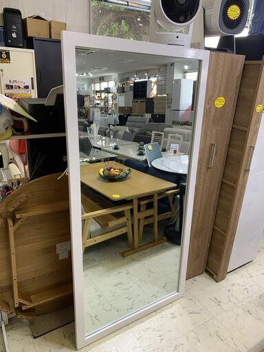 Hot-Water フルレングス ミラー カットガラス 姿見 大型 鏡 ヒョウトク 大型ミラー 姿見鏡 全身鏡 壁掛け鏡 Hot-Water フル