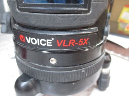 VOICE VLR-5X 墨出し器 赤レーザー 受光器付 中古品 【ハンズクラフト