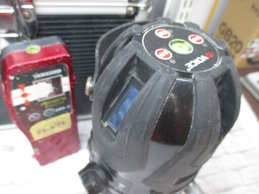 VOICE VLR-5X 墨出し器 赤レーザー 受光器付 中古品 【ハンズクラフト宜野湾店】 VOICE VLR-5X 墨出し器 赤レーザー 受光器付 中古品 【ハンズクラフト