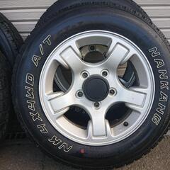 ジムニー 純正アルミ ナンカンFT7 175/80R16  ホワイトレター  夏タイヤ           