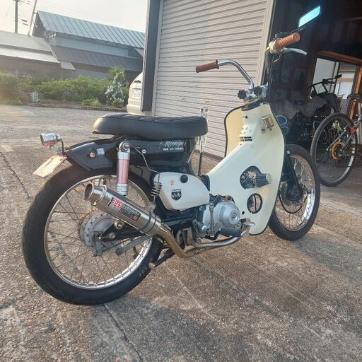 スーパーカブ　セル付きカスタム4速　107cc　現状販売