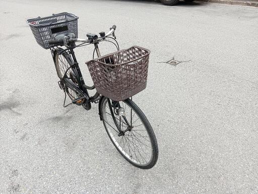 ★大人気シティサイクル　26インチ　６段変速　カゴ付き★