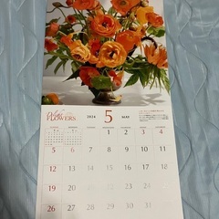 日本生命　お花のカレンダー　2024