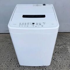 ※売却済※アイリスオーヤマ　洗濯機　IAW-T504-W　全自動...