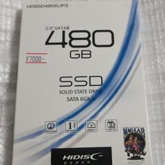【未開封 未使用SSD】480G 2.5インチSATA