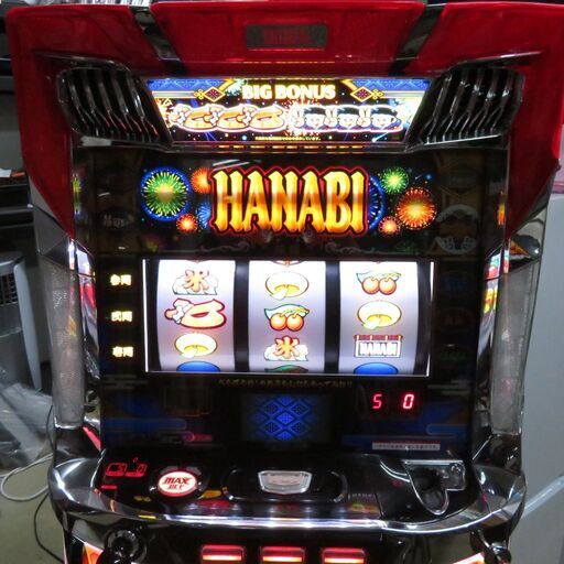 新HANABI パチスロ実機 スロット実機 S新花火 スロット実機 パチスロ