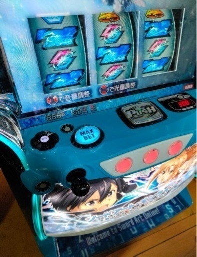 スマスロユニット付き\nSAOオンラインスロット　実機