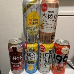 500ml缶6本　お酒