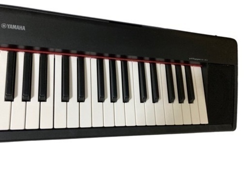 ヤマハYAMAHA 電子キーボード piaggero ピアジェーロ 61鍵盤 ブラック  