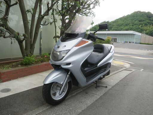 ヤマハ　マジェスティ250(SG03J)　実働中古車　超低走行　バッテリーフル充電済　オイル交換後渡し　ナンバー登録書類有り