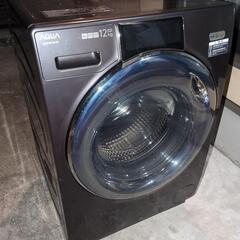AQUA 【2022年製 5年保証付】ドラム式洗濯機 乾燥機 A...