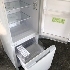 NO170 🌈福岡市内配送設置無料✨🌈　2021年式　シャープ 152L 2ドアノンフロン冷蔵庫 keyword キーワードホワイト SJ15E8KW