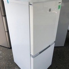 NO170 🌈福岡市内配送設置無料✨🌈　2021年式　シャープ 152L 2ドアノンフロン冷蔵庫 keyword キーワードホワイト SJ15E8KW