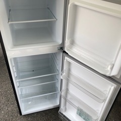 NO 168 🌈福岡市内配送設置無料✨🌈　 2ドア冷蔵庫 138L A-Stage ブラック ARM-138L02BK 2019年製 一人暮らし 単身用