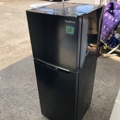 NO 168 🌈福岡市内配送設置無料✨🌈　 2ドア冷蔵庫 138L A-Stage ブラック ARM-138L02BK 2019年製 一人暮らし 単身用