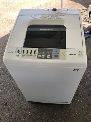 NO 151 福岡市内配送設置無料✨　NW-70B-W 全自動洗濯機 白い約束 ピュアホワイト [洗濯7.0kg /乾燥機能無 /上開き]