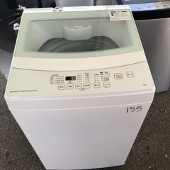 NO 155 🌈福岡市内配送設置無料✨🌈　2019年 6kg全自動洗濯機(NT60L1 ホワイト)