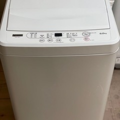 送料・設置込み可　洗濯機　6kg ヤマダ電機　2022年