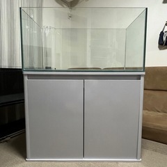 【引取限定】90cm オーバーフロー水槽 サンプ 水槽台 セット