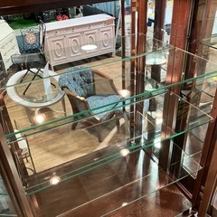 domani カリモク ドマーニ モーガントン キュリオケース カップボード 飾り棚