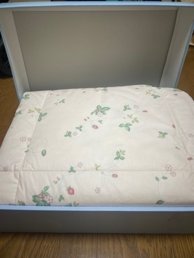 【未使用品】西川　ウェッジウッド　羽毛肌掛け布団