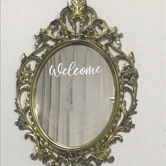 廃盤 IKEA UNG DRILL ウェルカムミラー