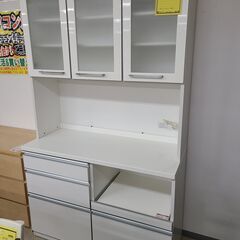 J4962 NITORI ニトリ キッチンボード ビッキー VICKY-120KB ホワイト 