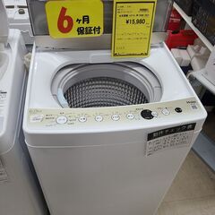 J4964 値下げしました！★6か月保証付★　Haier　ハイアール　6.0kg洗濯機　JW-C60GK　2021年製 動作確認、クリーニング済み　【リユースのサカイ柏店】