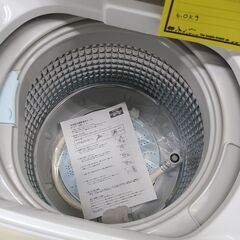 J4964 値下げしました！★6か月保証付★　Haier　ハイアール　6.0kg洗濯機　JW-C60GK　2021年製 動作確認、クリーニング済み　【リユースのサカイ柏店】