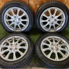 2022年製スタッドレス 155/65R14バリ溝 軽自動車全般 2022年製バリ溝‼️155/65R14‼️🌈軽自動車🌈スタッドレスアルミ4