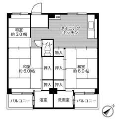 ◆敷金・礼金が無料！◆ビレッジハウス加賀田1号棟 (403号室)