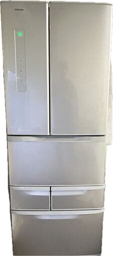 東芝ノンフロン6ドア冷蔵庫501L　GR-K50FR