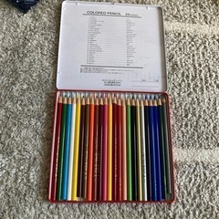 引取り決定 色鉛筆 24色