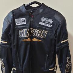 シンプソン（SIMPSON）ライダースジャケット　バイク用ジャケ...