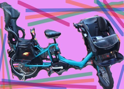 Ｆ14️土日も️お子様と土足のままいろいろなタイプの電動自転車ご試乗可能  電動自転車・リサイクル専門店　　ご試乗をしてから、ご購入できます。  ２０インチ、チャイルドシート、２人乗り、３人乗り、１人乗り電動自転車  バカ良心的な電動自転車屋１００日間・安心の無料点検・️無料交換保証サービス付き  後ろチャイルドシートを大きめのかごに変更のオプション無料です。  バッテリーは新品の９０％以上の性能です。  １回の充電で３０Ｋｍ