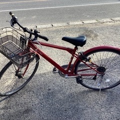 B045 普通自転車☆Avec Vent☆6段変速☆オートLEDライト